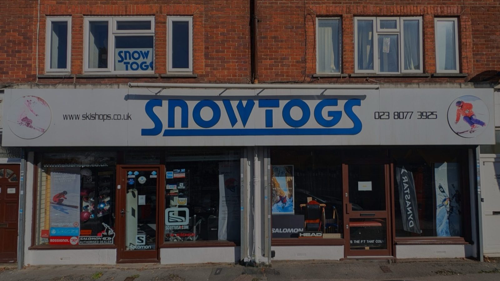 The SnowTogs shopfront on Millbrook Road, Southampton